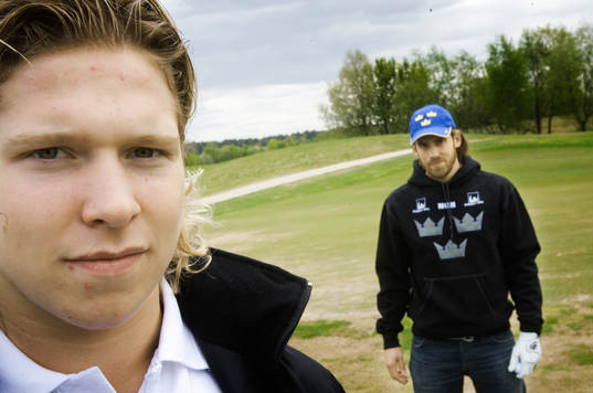 Henrik Zetterberg och Nicklas Bäckström