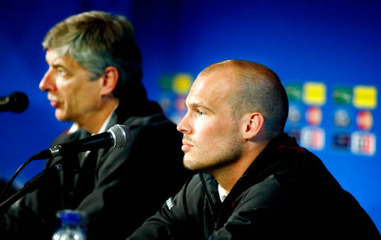 Fredrik Ljungberg, Arsenal och  Arsene Wenger, tränare