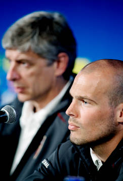 Fredrik Ljungberg, Arsenal och  Arsene Wenger, tränare