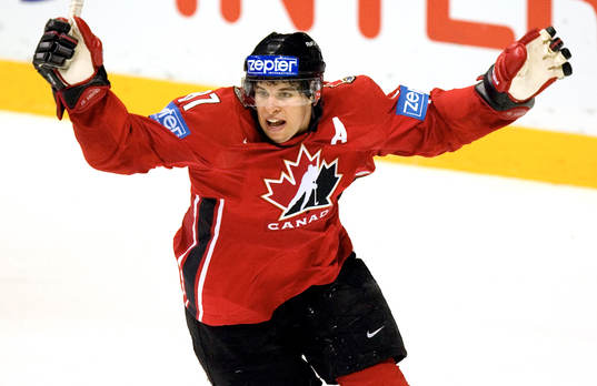Sidney Crosby, jubel, Kanada vidare till semifinal