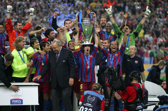 Barcelona (Jubel, Pokal)