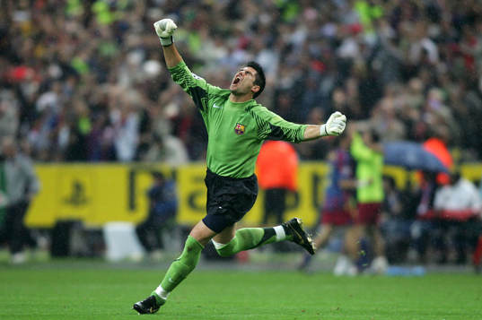 Victor Valdes, Barcelona (Jubel, Målvakt)