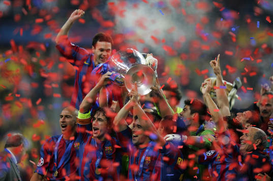 Barcelona (Jubel, Pokal)