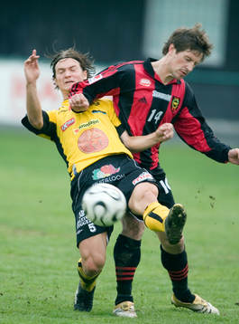 William Leandersson, Mjällby och Thomas Lagerlöf,