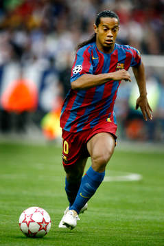 Fotboll, Champions League Final, Ronaldinho, Barcelona