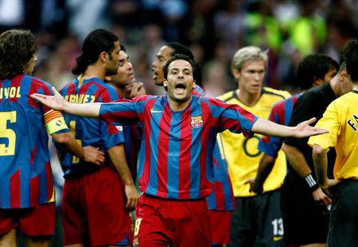 Giuly, Barcelona är besviken