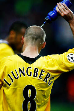 Fotboll, Champions League Final, Fredrik Ljungberg, Arsenal