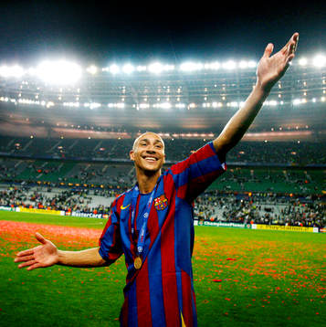 Henrik Larsson, Barcelona, jubel