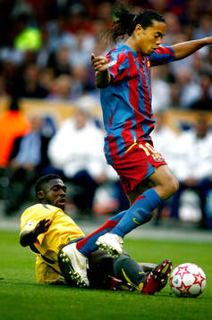 Ronadlinho, Barcelona och Touré, Arsenal