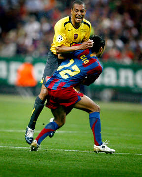 Gilberto Silva, Arsenal och Giovanni, Barcelona