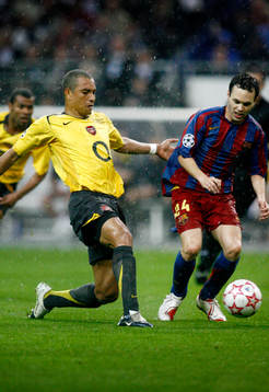 Gilberto Silva, Arsenal och Iniesta, Barcelona