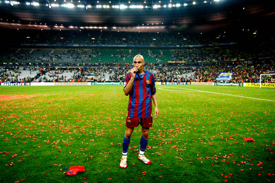 Henrik Larsson, Barcelona, jubel
