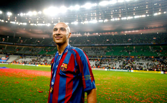 Henrik Larsson, Barcelona, jubel