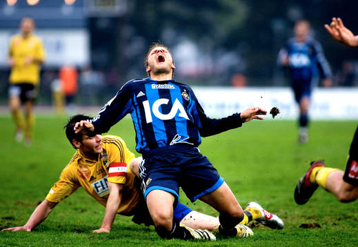 Johan Arneng, Djurgården skadas och får lämna planen