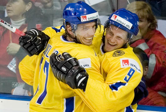 Ishockey, VM, Semifinal, Kanada - Sverige. Tony Mårtensson