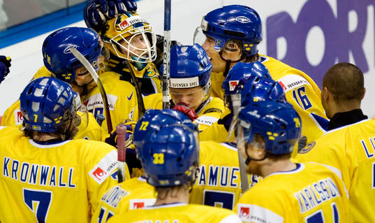 Sverige segrade med 5-4 och är nu vidare till VM-final