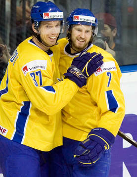 3-0 Genom Nicklas Kronwall assisterad av Mikael Samuelsson