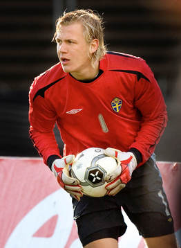 Johan Dahlin, målvakt