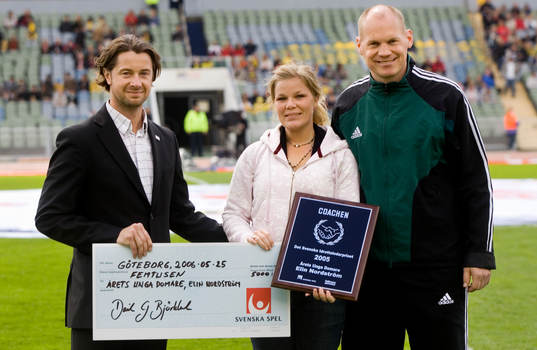 Elin Nordström 16 år är pristagaren av det svenska