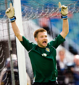 John Alvbåge, målvakt