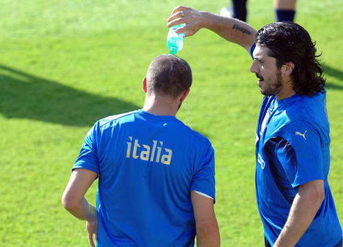 Del Piero och Gattuso