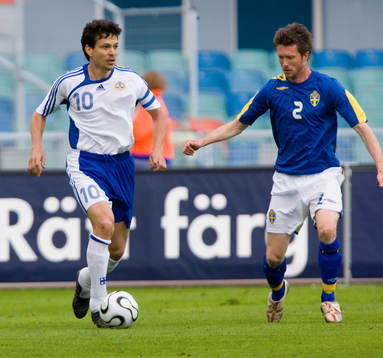 Michael Nilsson och Jari Litmanen