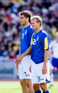 Johan Elmander och Christian Wilhelmsson