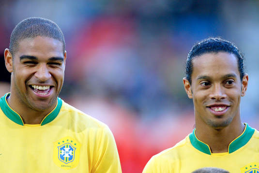 Adriano och Ronaldinho