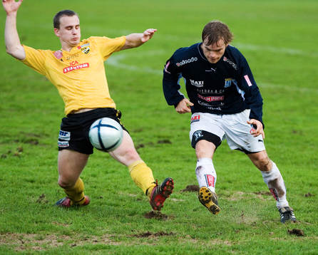 Mittfältsgiganterna David Eek och Fredrik Andersson