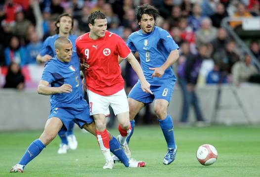 Fabio Cannavaro, Gennaro Gattuso och Alex Frei