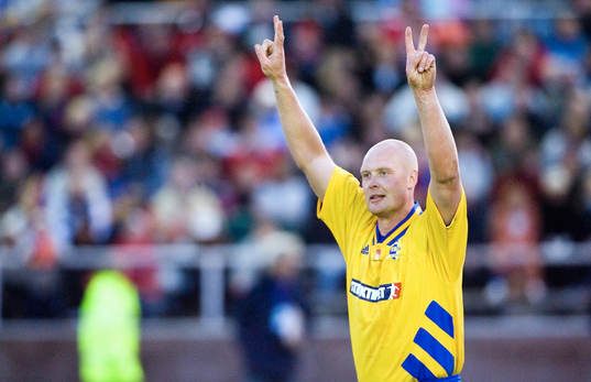 Klas Ingesson är glad