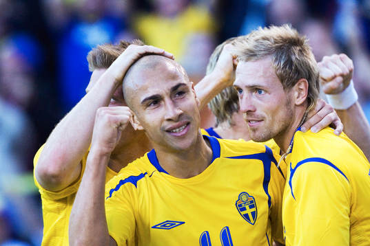 Henrik Larsson och Christian Wilhelmsson (Christian Chippen