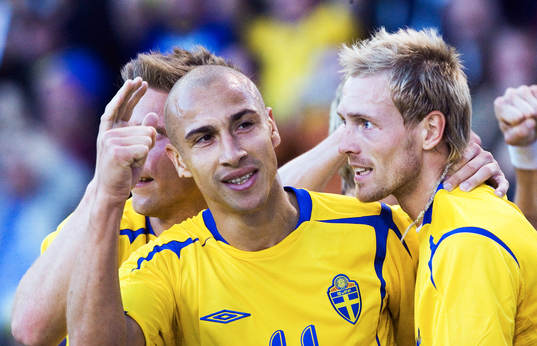Henrik Larsson och Christian Wilhelmsson (Christian Chippen