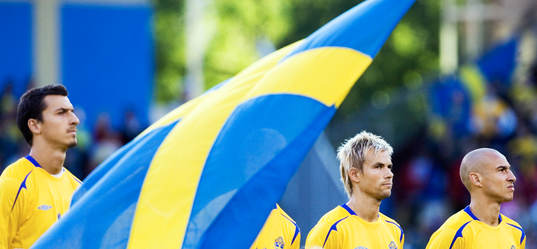 Zlatan Ibrahimovic, Niclas Alexandersson och Henrik Larsson
