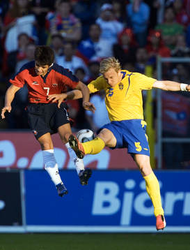 Sanchez, Chile och Erik Edman, Sverige