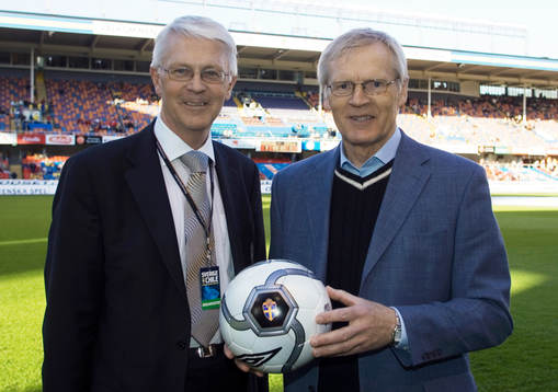 Sune Hellströmer, Fotbollsförbundet och Bo Ringholm,