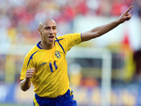 Henrik Larsson, Sverige, jubel