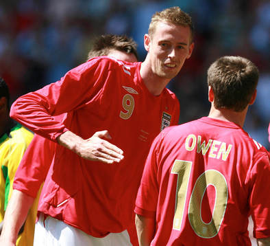 Peter Crouch, jubel