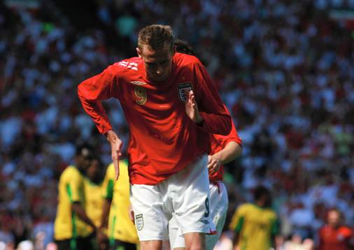 Peter Crouch, jubel