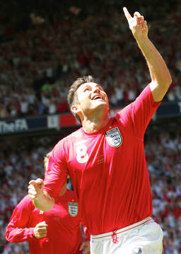 Frank Lampard, jubel