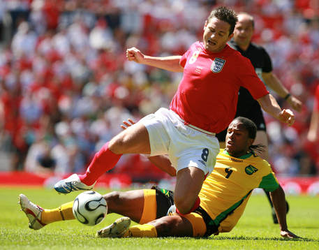 Frank Lampard och Jermaine Taylor