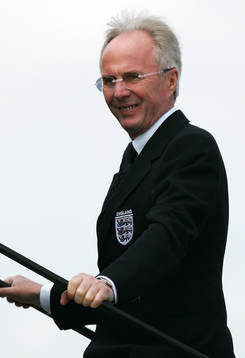Sven-Göran Eriksson, Förbundskapten tar farväl på