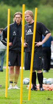 Bobby Alm Nilsson och Niclas Fischer