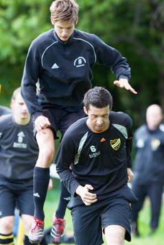 Simon Larsson och Denis Velic