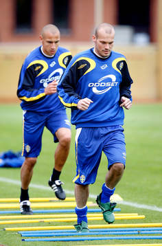 Fredrik Ljungberg och Henrik Larsson