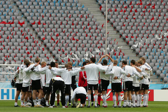 Fotboll, VM 2006, Tyskland, träning