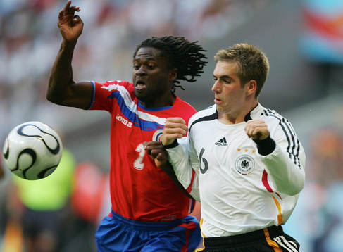 Jervis Drummond, Costa Rica och Philipp Lahm, Tyskland