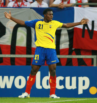 Carlos Tenorio, Ecuador, jubel