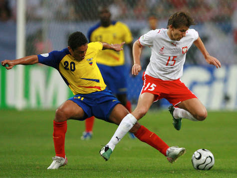 Edwin Tenorio, Ecuador och Ebi Smolarek, Polen