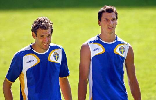Andreas Isaksson och Zlatan Ibrahimovic